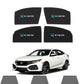 Sun shades for Honda Civic (2017-2021), offering superior UV protection and custom fit for enhanced comfort and interior preservation. 11
