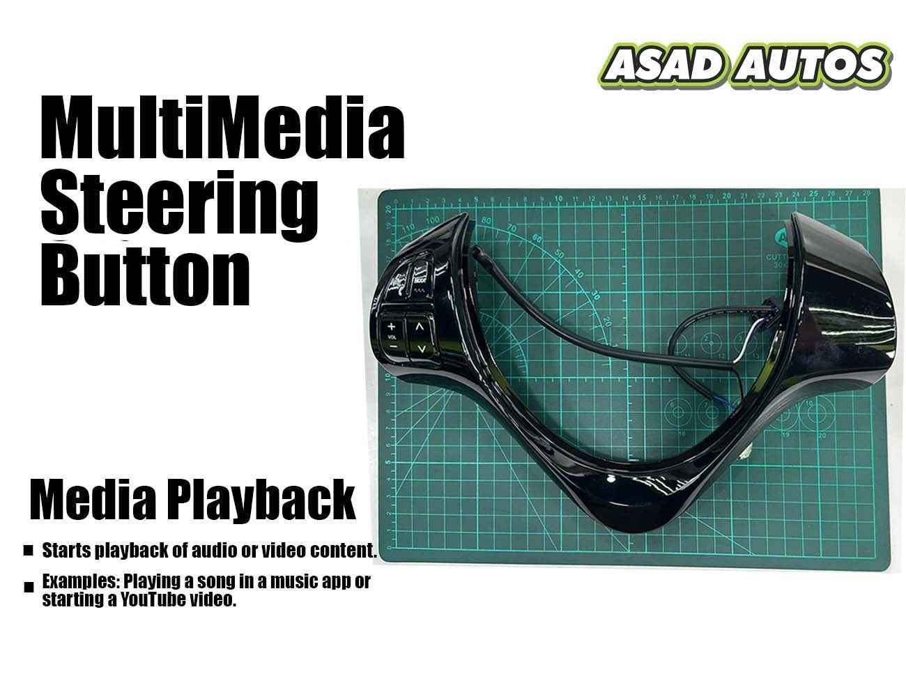 Suzuki Alto 2014-2026 660cc Steering Multimedia Buttons with Spiral Cable (Complete Set) – Compatible Set