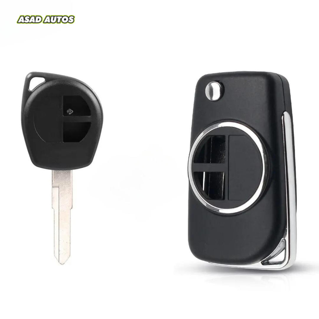 Suzuki Alto 2014-2026 Cultus Wagon R Swift flip key case kit replacement shell