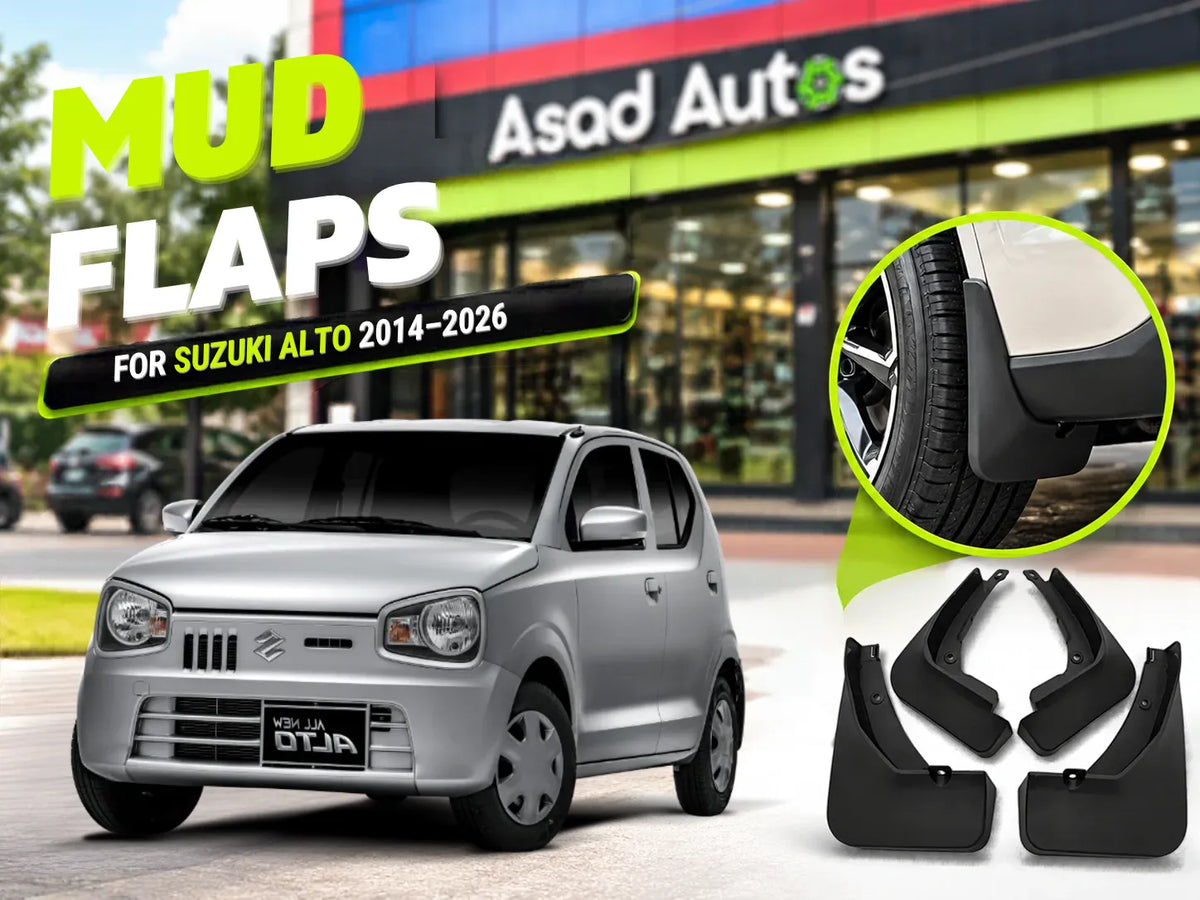 Suzuki Alto 2014-2026 Mud Flaps – Durable Splash Guards for Enhanced Protection