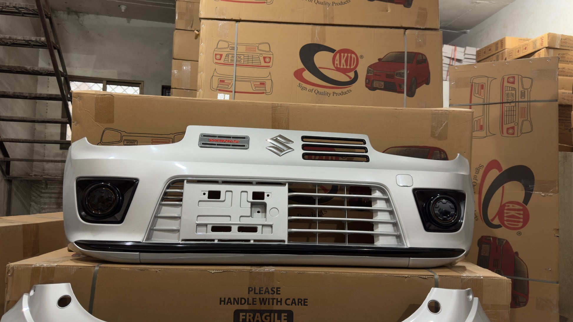 Suzuki Alto 2014-2026 RS style front and back bumper set sporty body kit