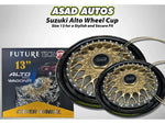 Suzuki Alto 2014-2026 Wheel Cup – Size 13 designed for a stylish and secure fit, offering both protection and a modern look for your vehicle.
sasa