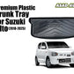 Suzuki Alto 2014-2026 trunk tray – heavy-duty plastic mat to protect car cargo area