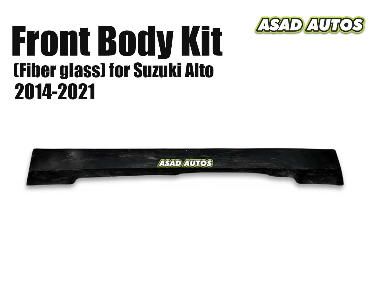Suzuki Alto Front Body Kit (Fiberglass) – Custom Car Styling for Models 2014-2026
