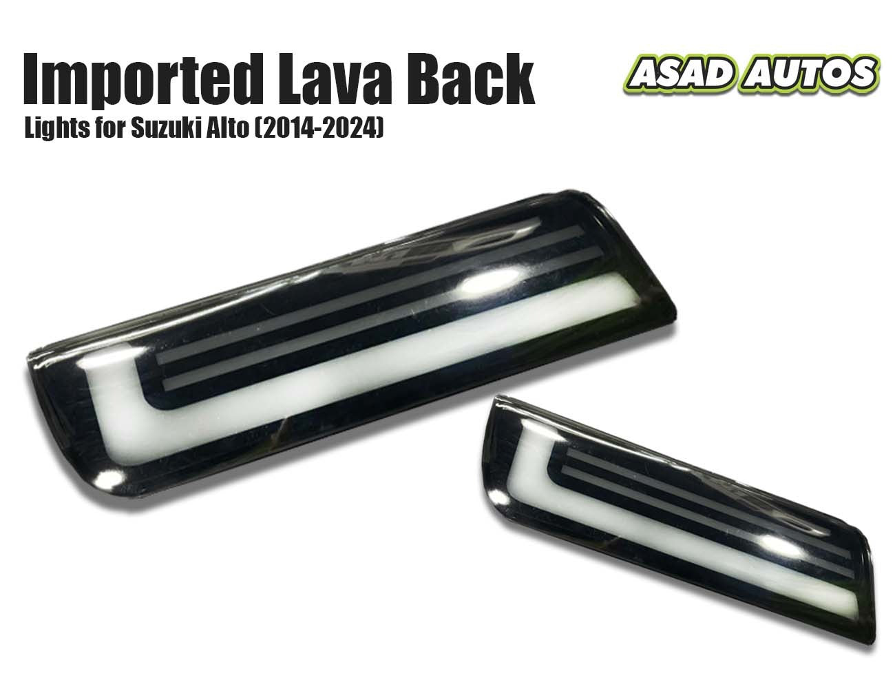 Suzuki Alto Imported Lava Back Lights – Two Variants of LED Tail Lights for Models 2014-2026
