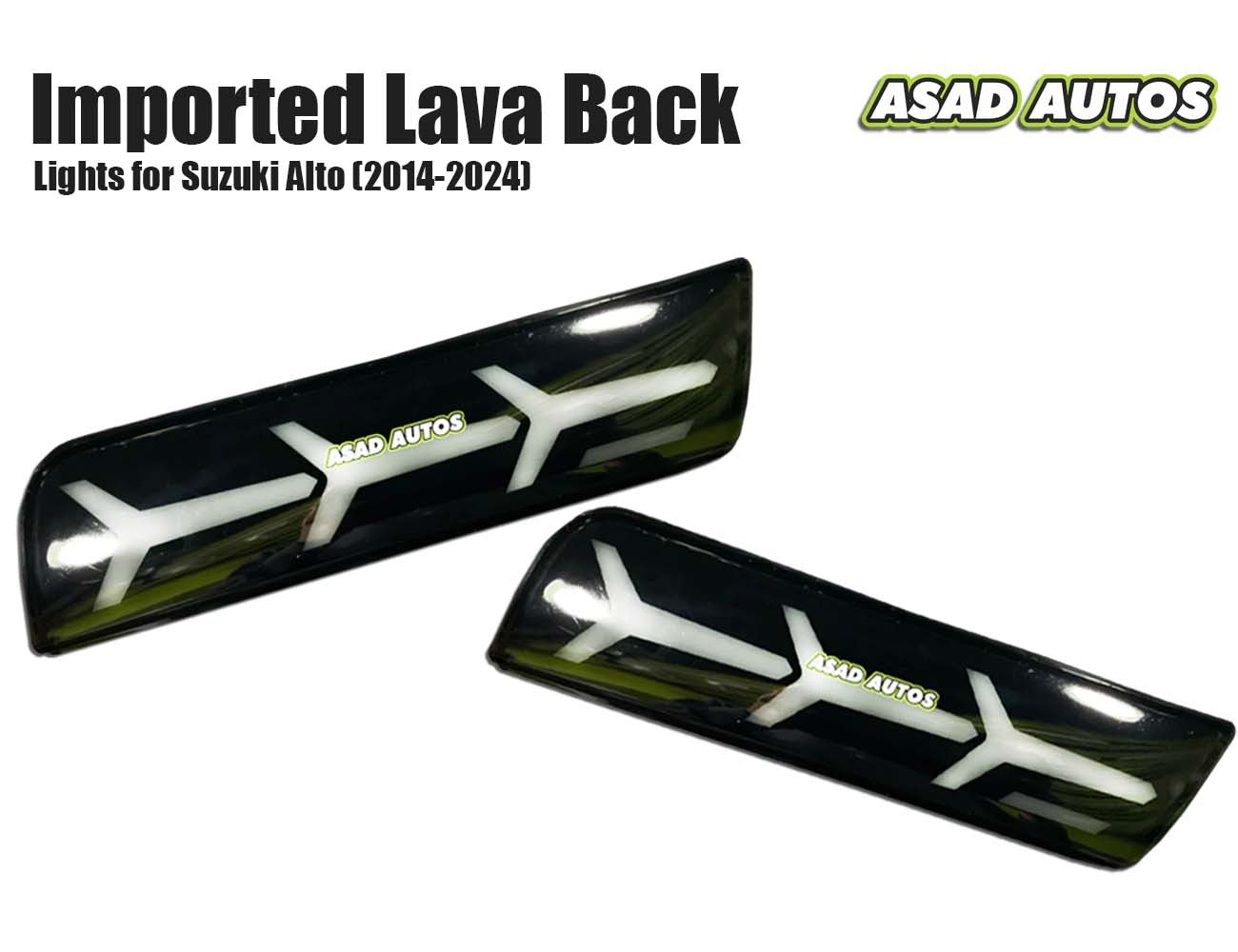 Suzuki Alto Imported Lava Back Lights – Two Variants of LED Tail Lights for Models 2014-2026
