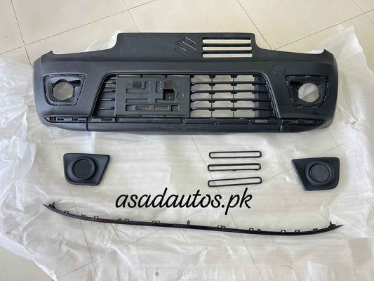 Suzuki Alto 2014 2025 RS Style Front Bumper – Premium ABS Plastic Upgrade