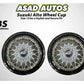 Suzuki Alto 2014-2026 Wheel Cup – Size 13 designed for a stylish and secure fit, offering both protection and a modern look for your vehicle.
