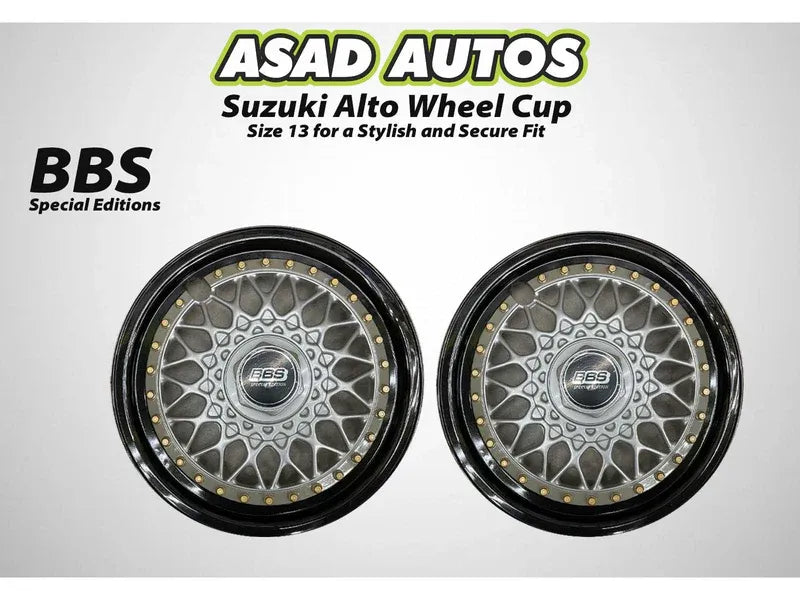 Suzuki Alto 2014-2026 Wheel Cup – Size 13 designed for a stylish and secure fit, offering both protection and a modern look for your vehicle.
