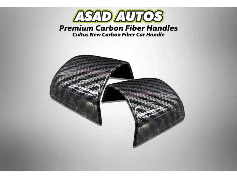 Suzuki Cultus 2017-2026 carbon fiber car handles with a sleek and durable finish for a modern upgrade.
