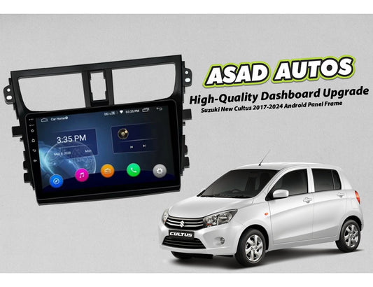 Suzuki Cultus 2017–2024 Android Panel Frame – Dashboard Upgrade for Android Screen

