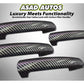 Suzuki Cultus carbon fiber car handles with a sleek and durable finish for a modern upgrade.
