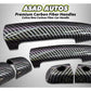 Suzuki Cultus carbon fiber car handles with a sleek and durable finish for a modern upgrade.
