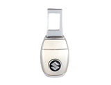 Suzuki Logo Seat Belt Clip in durable metal, providing enhanced comfort and a stylish touch for Suzuki car owners.