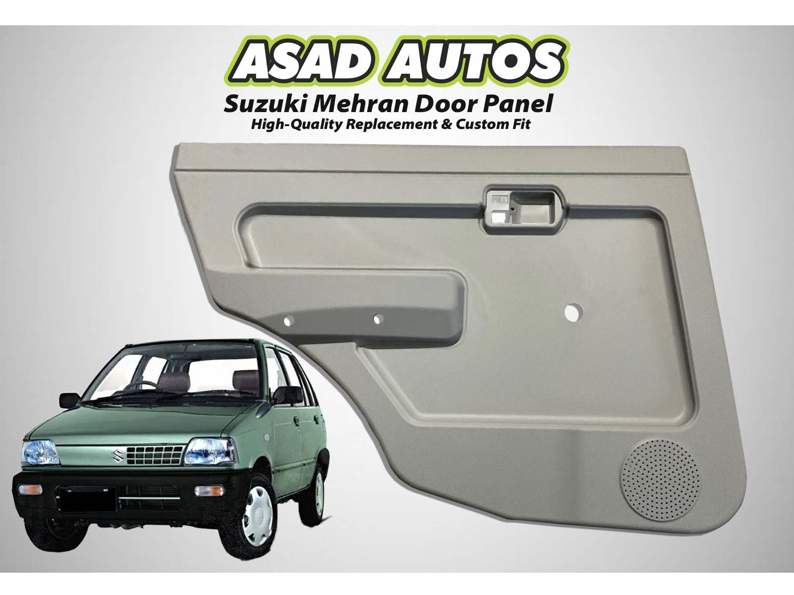 Suzuki Mehran Door Panel – High-Quality Replacement & Custom Fit – Asad ...
