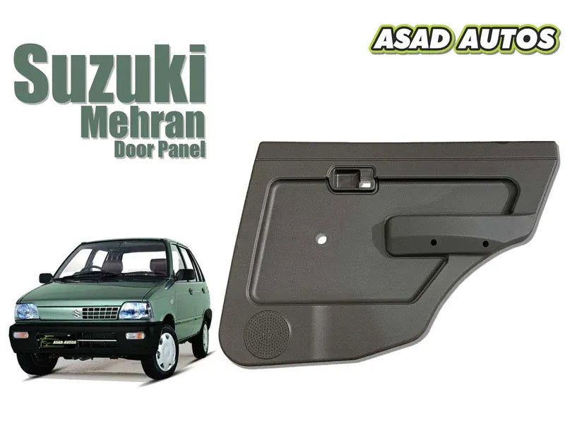 Suzuki Mehran car door panel replacement offering durability, premium design, and a perfect fit for enhanced interior aesthetics.
