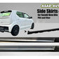 Side Skirts (Non-Painted) for Suzuki New Alto 2014 2025 – PRC and Fiber Options Available