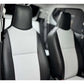 Suzuki New Alto seat cover and steering cover set, providing premium protection and stylish comfort for your vehicle.
