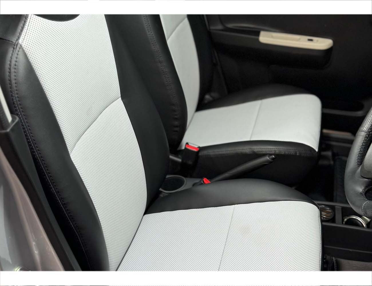 Suzuki New Alto seat cover and steering cover set, providing premium protection and stylish comfort for your vehicle.
