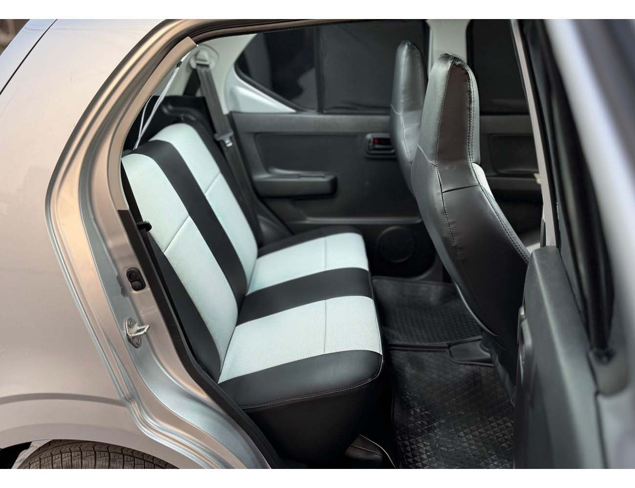 Suzuki New Alto seat cover and steering cover set, providing premium protection and stylish comfort for your vehicle.
