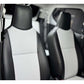 Suzuki New Alto seat cover and steering cover set, providing premium protection and stylish comfort for your vehicle.
