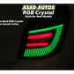 Suzuki New Cultus (2018-2024) RGB Crystal Back Lights – Stylish multi-color LED tail lights with crystal lens design for a modern and dynamic look.

