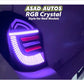 Suzuki New Cultus (2018-2024) RGB Crystal Back Lights – Stylish multi-color LED tail lights with crystal lens design for a modern and dynamic look.

