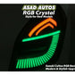 Suzuki New Cultus (2018-2024) RGB Crystal Back Lights – Stylish multi-color LED tail lights with crystal lens design for a modern and dynamic look.

