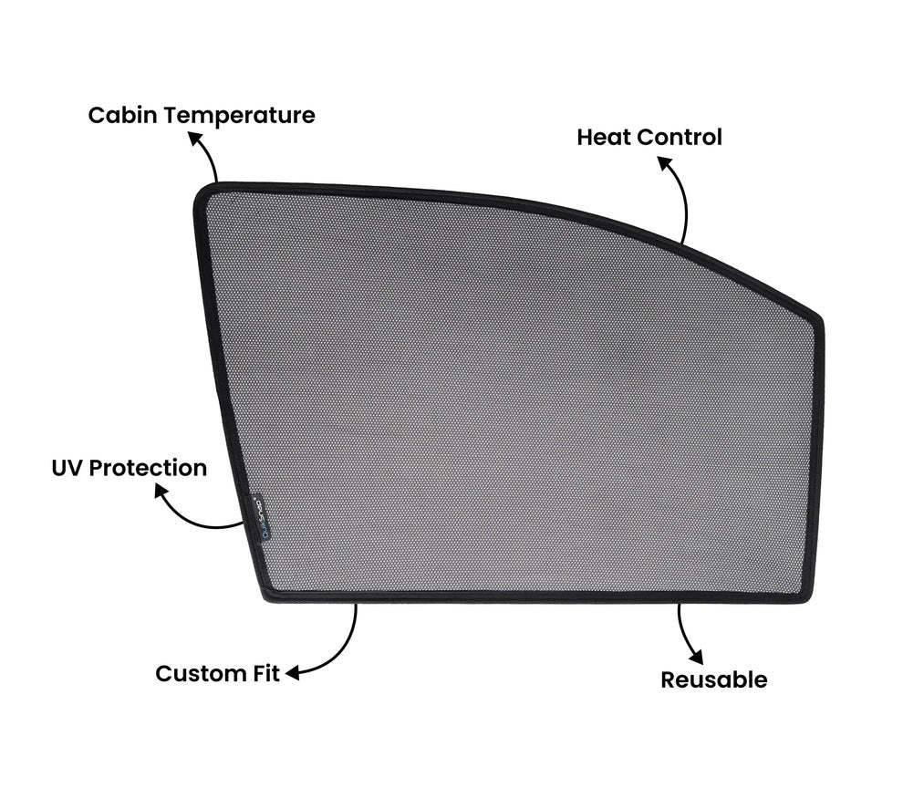 Quik Snap Car Sun Shade for Suzuki Wagon R (Japanese) – UV & Heat Protection, Easy Installation

