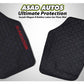 Suzuki Wagon R 2014-2024 Rubber Latex Car Floor Mats, designed for all-weather protection, durability, and a perfect fit to keep your car’s interior clean and stylish.