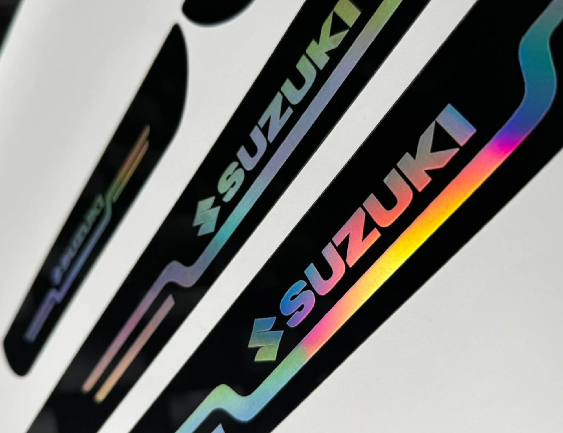 Suzuki door sill plate sticker plastic TPE carbon fiber anti scratch protector for car entry guards