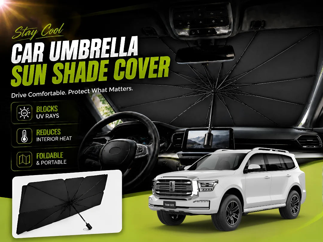 TANK 500 2025–2026 foldable car windshield sun protector