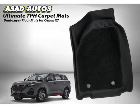 TPE + Carpet Floor Mat for Oshan X7 – Custom Fit All-Weather Premium Mats