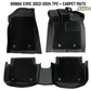 TPE + Carpet Floor Mats for Honda Civic 2022–2024 – Custom Fit All-Weather Interior Mats
