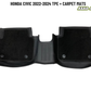 TPE + Carpet Floor Mats for Honda Civic 2022–2024 – Custom Fit All-Weather Interior Mats
