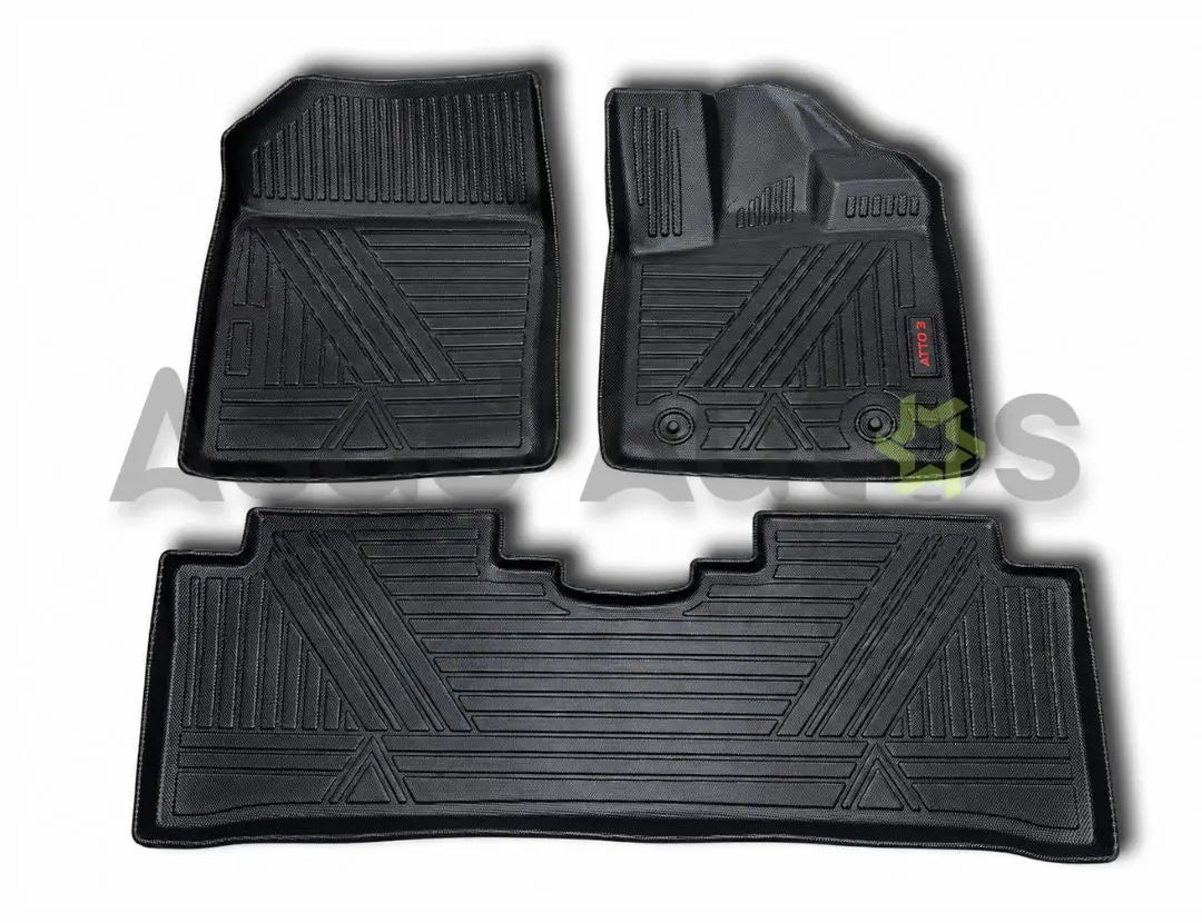TPE Floor Mats For BYD Atto 3 (2025) – All-Weather Premium Interior 