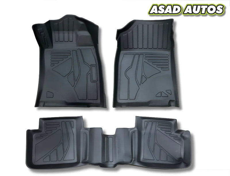 TPE Floor Mats for Honda Civic (2016–2021) – All-Weather | Odorless | Custom Fit