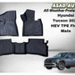 TPE Floor Mats for Hyundai Tucson 2025 HEV – Premium All-Weather Custom Fit
