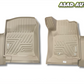 TPE Floor Mats for Toyota Land Cruiser Prado (2009–2023) – All-Weather Beige Color