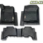 TPE Floor Mats for Toyota Land Cruiser Prado (2009–2023) – Black Color | All-Weather