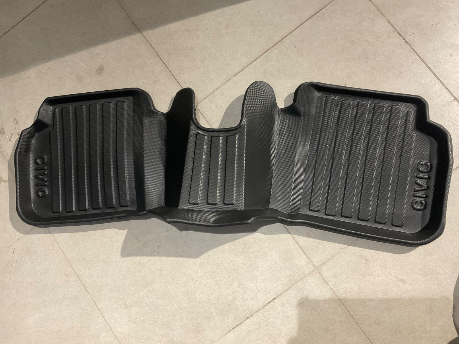 TPE Style Floor Mats for Honda Civic 2022-2025 providing durable protection, custom fit, and easy cleaning.