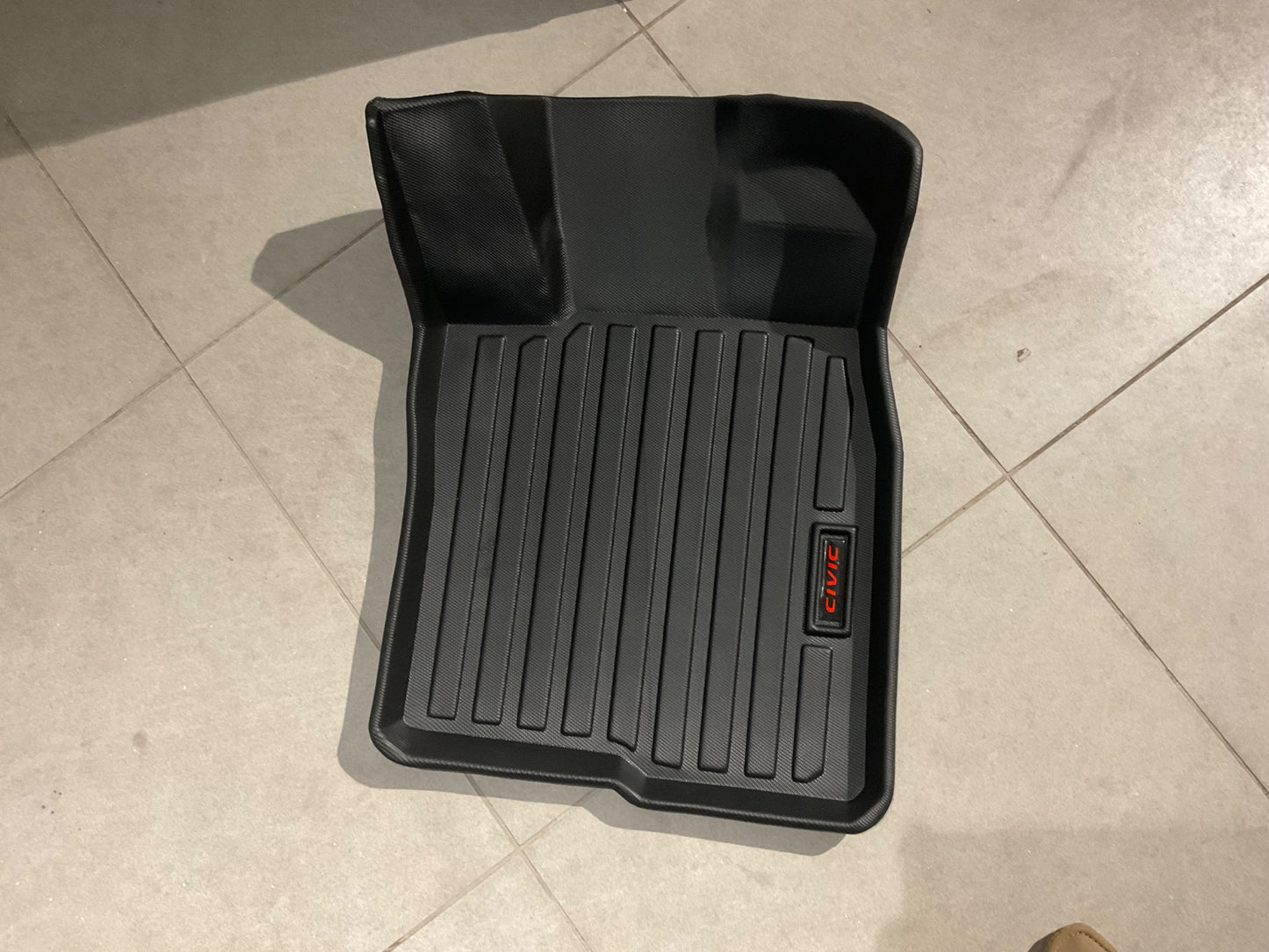 TPE Style Floor Mats for Honda Civic 2022-2025 providing durable protection, custom fit, and easy cleaning.