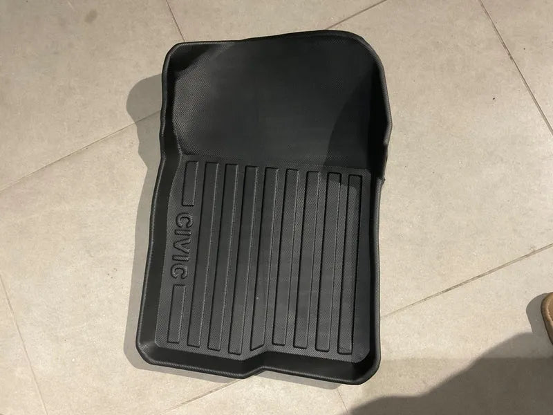 TPE Style Floor Mats for Honda Civic 2022-2026 providing durable protection, custom fit, and easy cleaning.