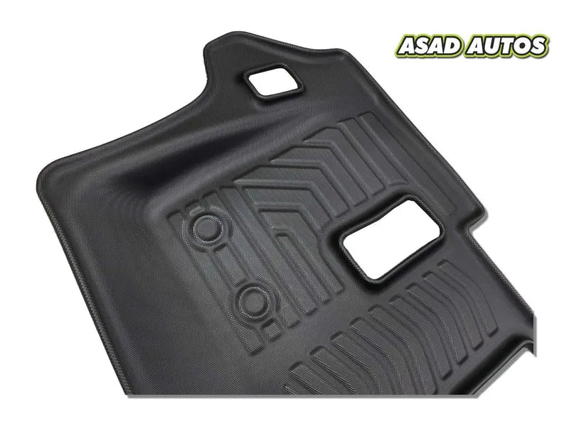 TPE Style Floor Mats with Trunk Mat for Toyota Fortuner (7 Seats) 2016-2021 – Complete Interior Protection