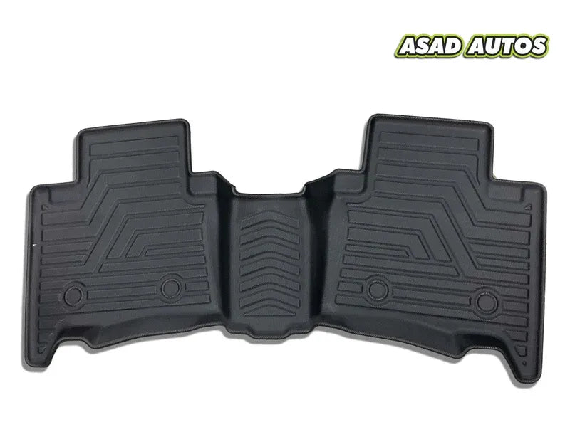 TPE Style Floor Mats with Trunk Mat for Toyota Fortuner (7 Seats) 2016-2021 – Complete Interior Protection