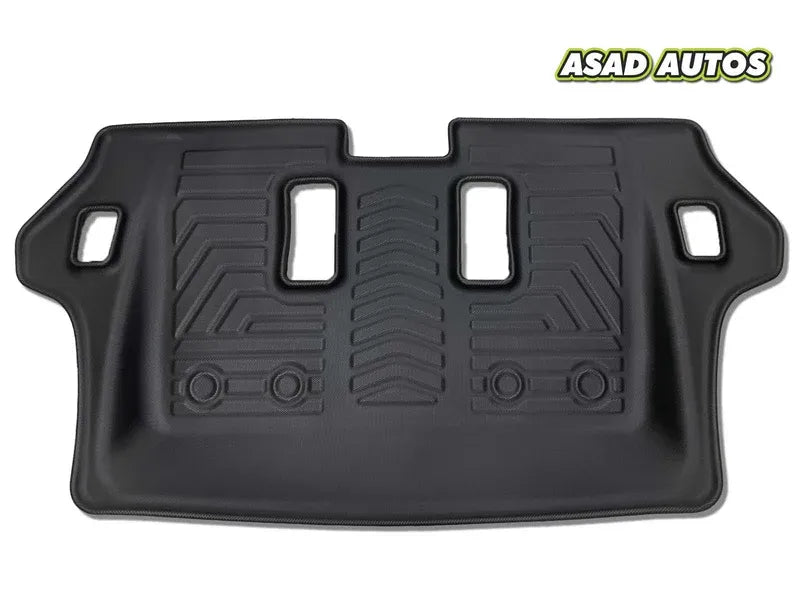 TPE Style Floor Mats with Trunk Mat for Toyota Fortuner (7 Seats) 2016-2021 – Complete Interior Protection