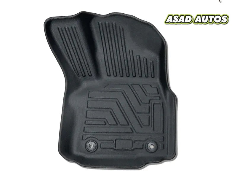 TPE Style Floor Mats with Trunk Mat for Toyota Fortuner (7 Seats) 2016-2021 – Complete Interior Protection
