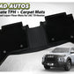 TPH + Carpet Floor Mats for JAC T9 Hunter – Luxury Comfort & All-Weather Protection