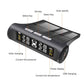 TPMS Tire Pressure Monitor System – Solar Powered, 4 External Sensors, Real-Time Pressure & Temperature Display for Cars