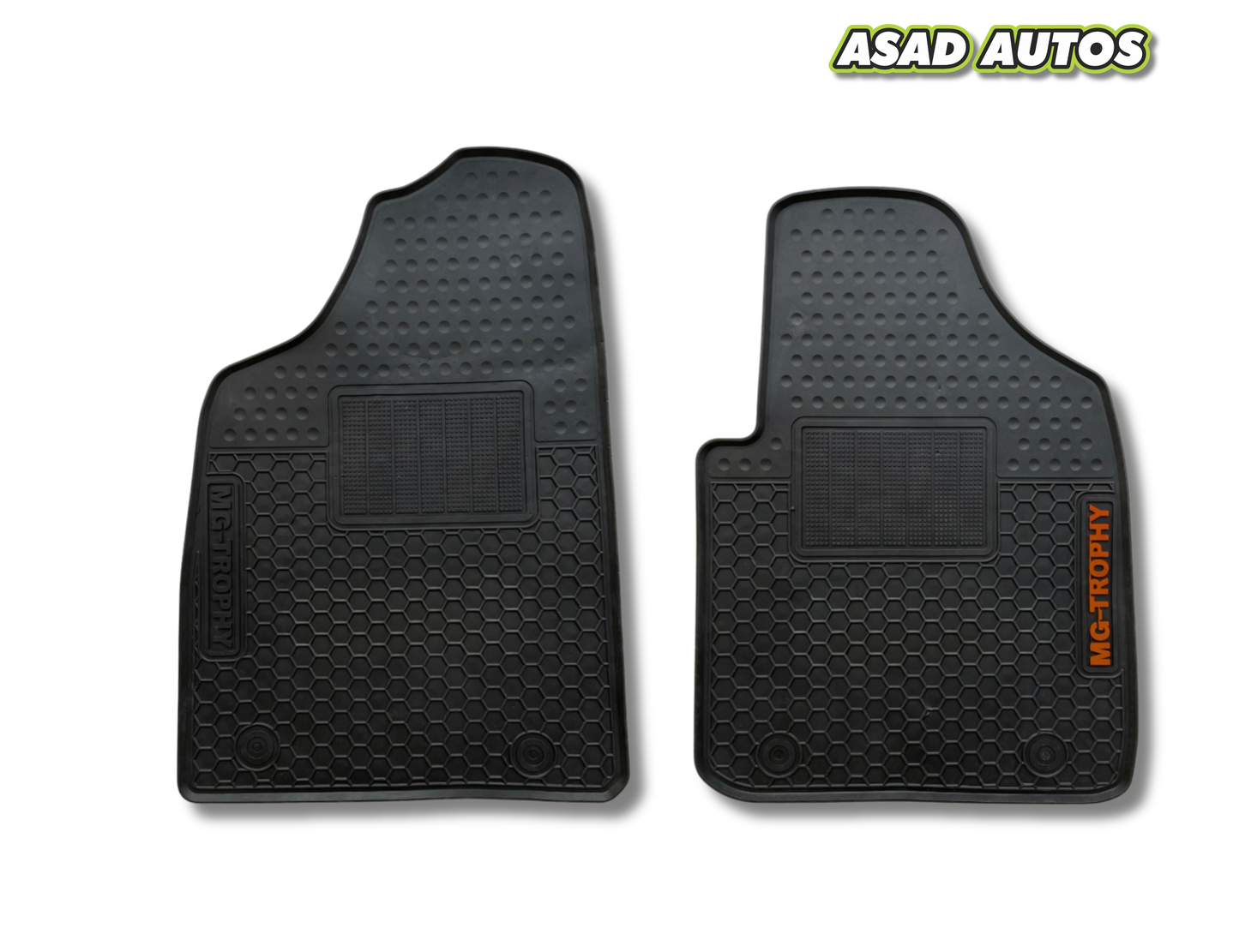 TROPHY latex rubber all weather floor mats for MG HS 2021-2024